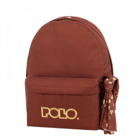 Τσάντα Polo original scarf Κεραμιδί - Χρυσό 901135-3576 Τσάντα Polo original scarf Κεραμιδί - Χρυσό 901135-3576